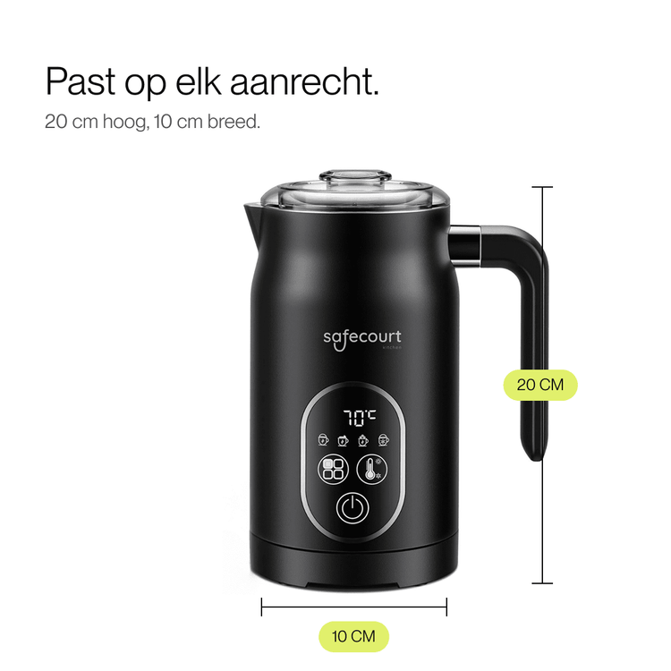 Melkopschuimer Plus - Safecourt Kitchen