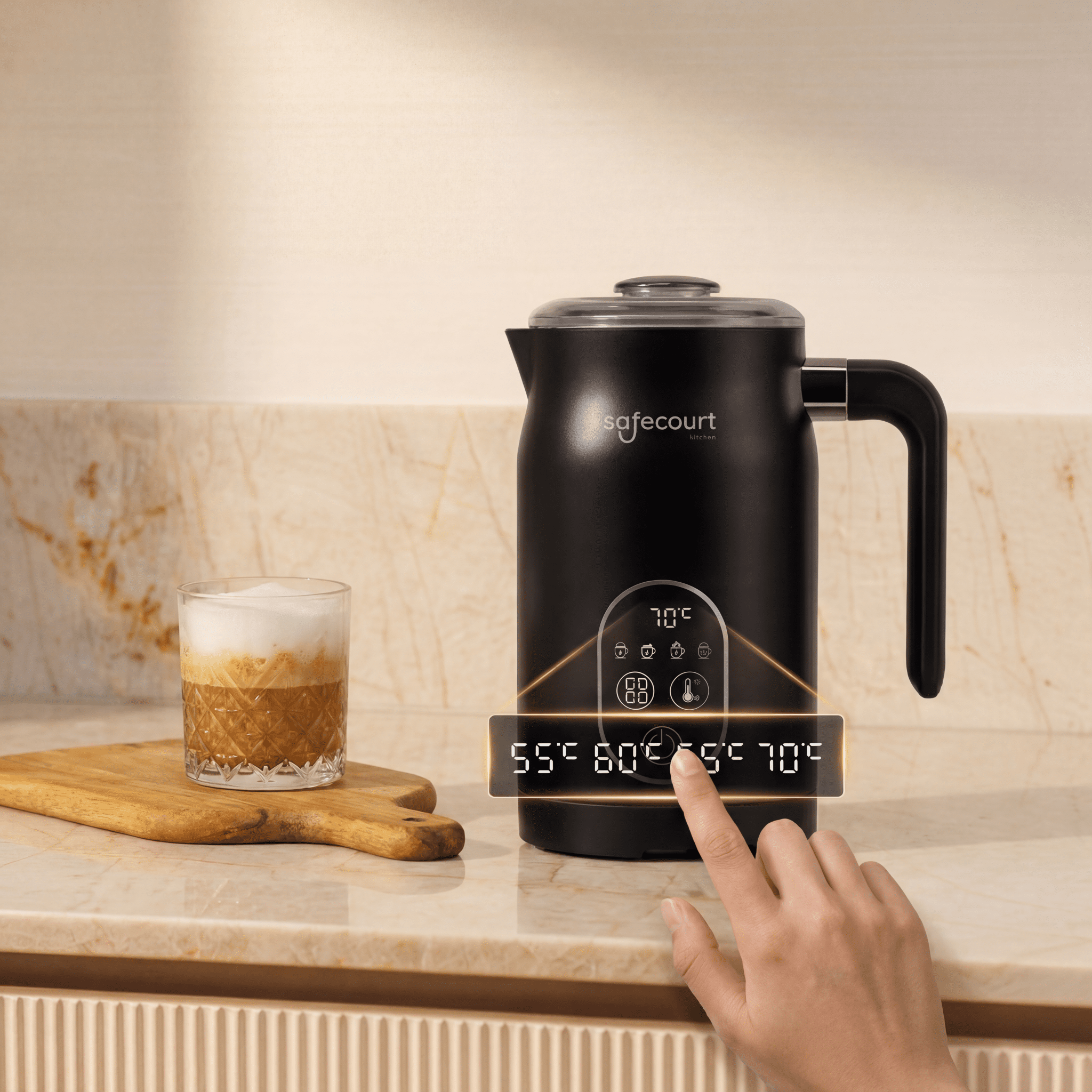 Melkopschuimer Plus - Safecourt Kitchen