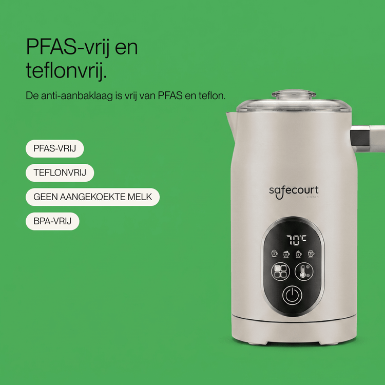 Melkopschuimer Plus - Beige - Safecourt Kitchen