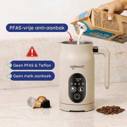 Melkopschuimer Plus - Beige - Safecourt Kitchen