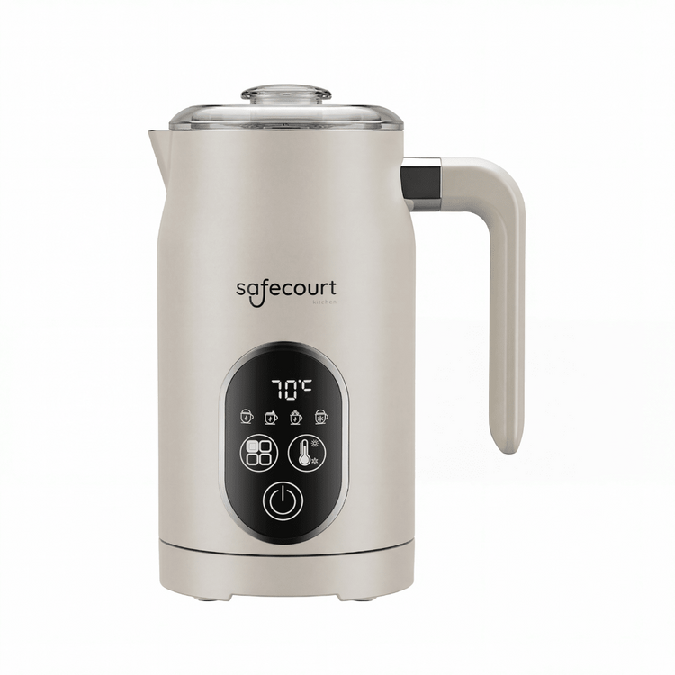 Melkopschuimer Plus - Beige – Image 1