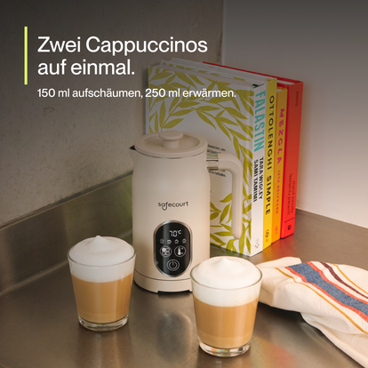 Melkopschuimer Plus - Beige – Bild 5