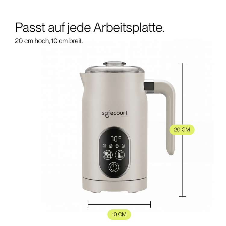 Melkopschuimer Plus - Beige – Bild 7