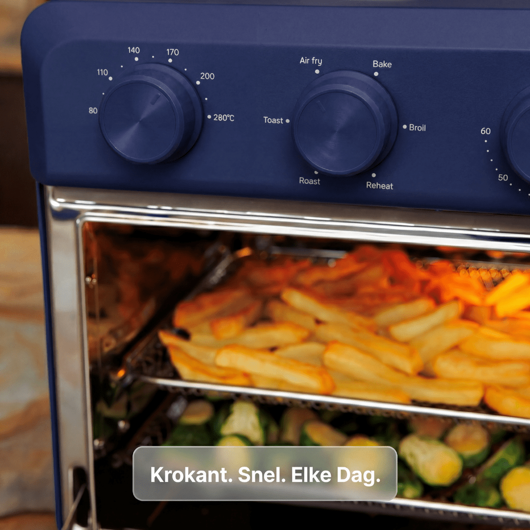 Poweroven | 6 - in - 1 air fry oven - Safecourt Kitchen