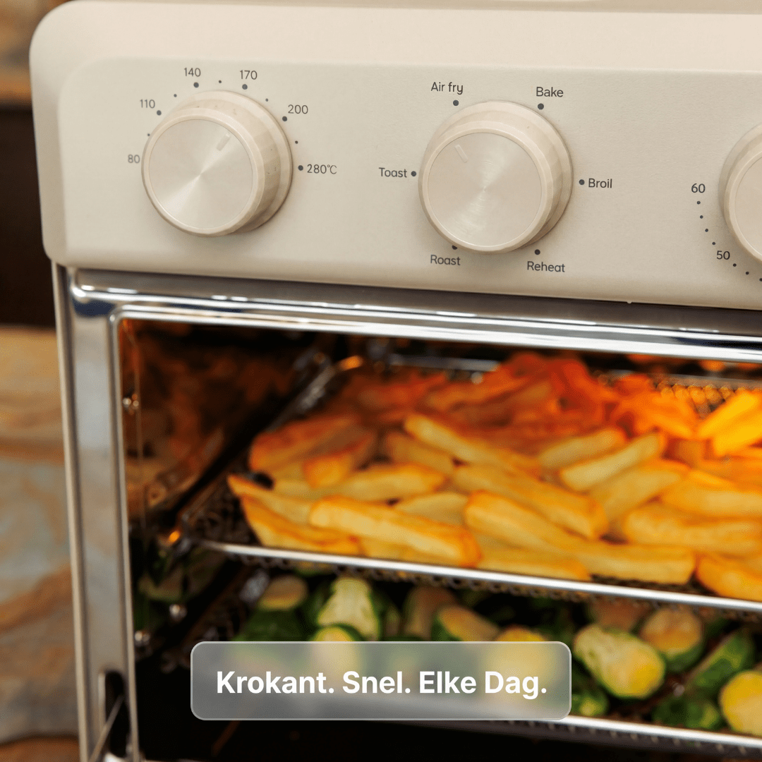 Poweroven | 6 - in - 1 air fry oven - Safecourt Kitchen