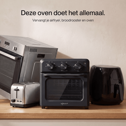 Poweroven | 6-in-1 air fry oven - Safecourt Kitchen