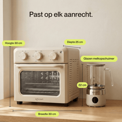 Poweroven | 6-in-1 air fry oven - Safecourt Kitchen