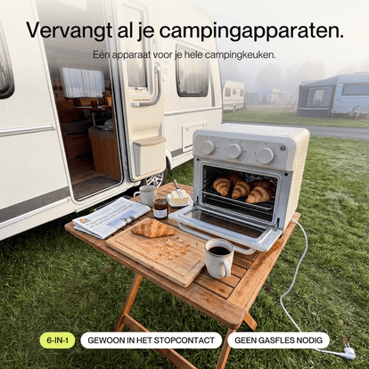 Poweroven | 6-in-1 air fry oven - Safecourt Kitchen