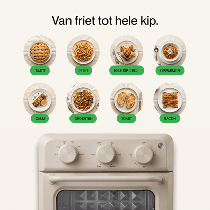 Poweroven | 6-in-1 air fry oven - Safecourt Kitchen