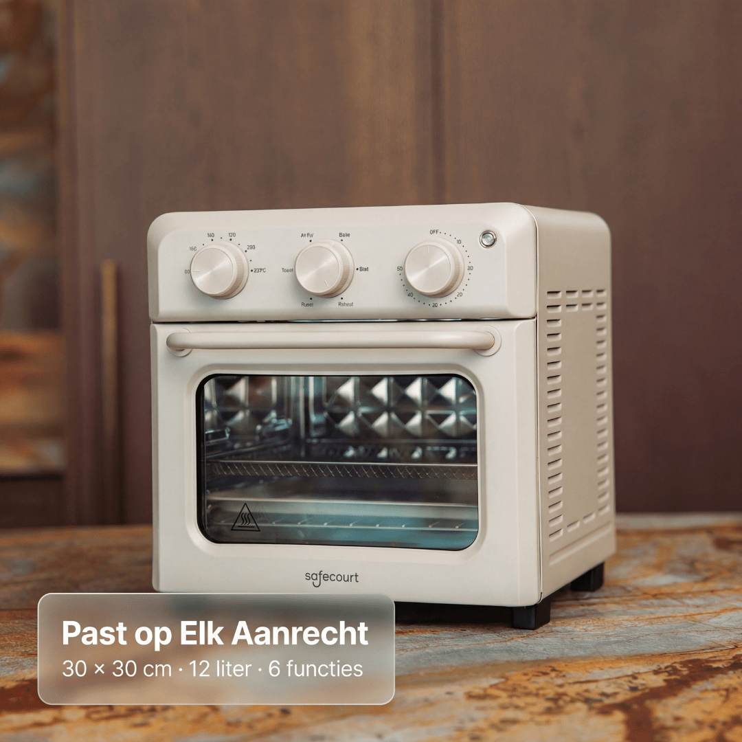 Poweroven | 6 - in - 1 air fry oven - Safecourt Kitchen