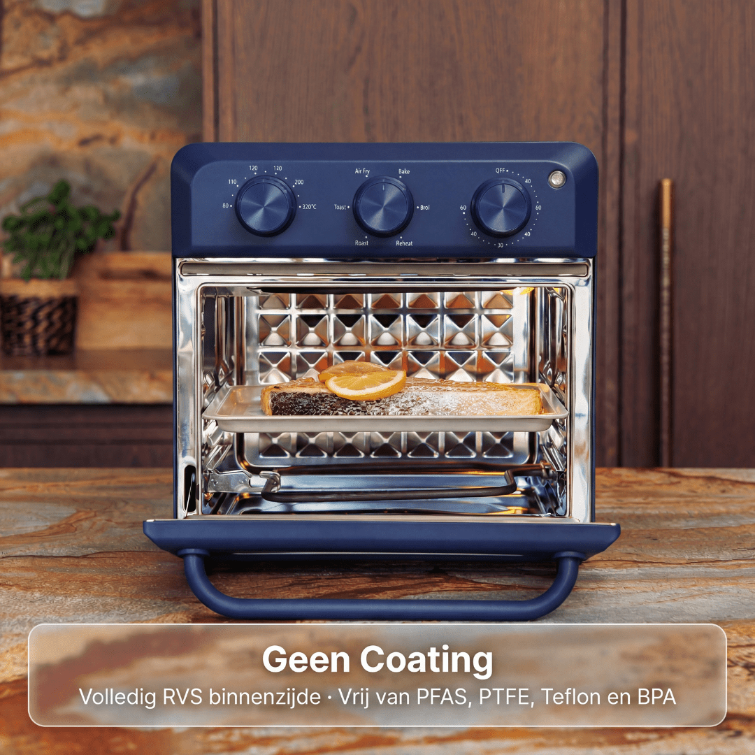 Poweroven | 6 - in - 1 air fry oven - Safecourt Kitchen