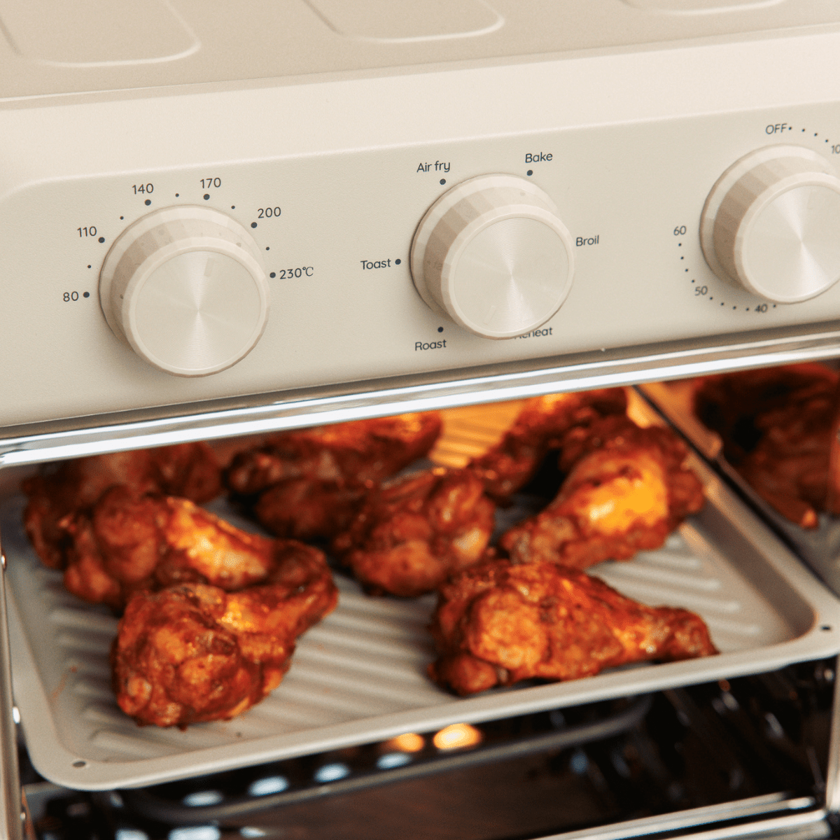 Poweroven | 6 - in - 1 air fry oven - Safecourt Kitchen