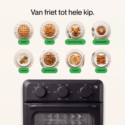 Poweroven | 6-in-1 air fry oven - Safecourt Kitchen