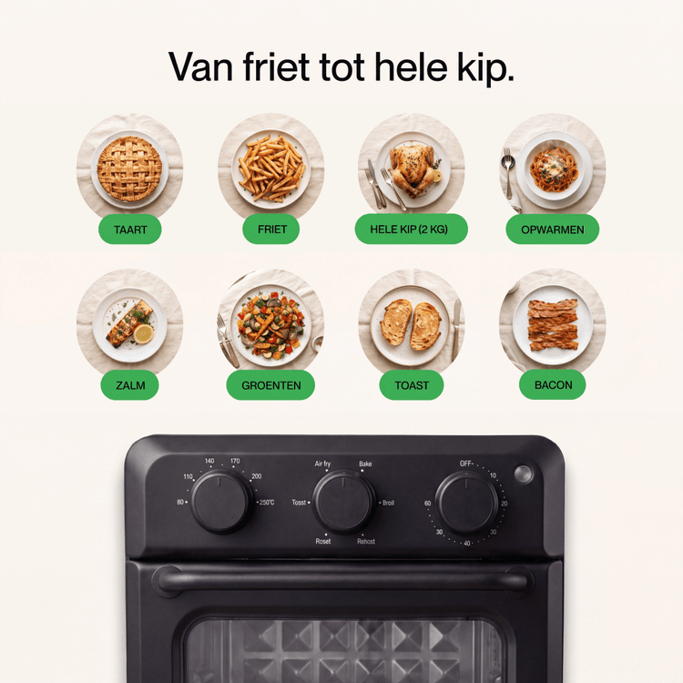 Poweroven | 6-in-1 air fry oven - Safecourt Kitchen