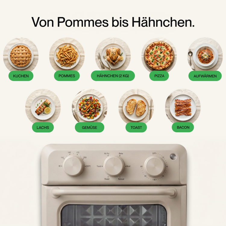 Poweroven | 6-in-1 air fry oven – Bild 6