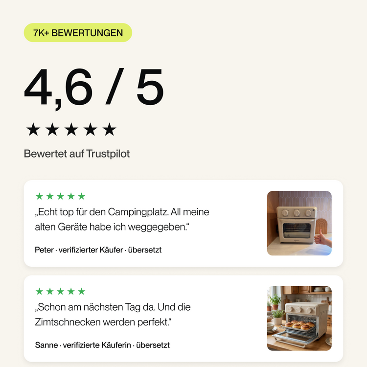 Poweroven | 6-in-1 air fry oven – Bild 10
