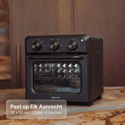 PowerOven Air Fry Oven - 100 - Black - Safecourt Kitchen