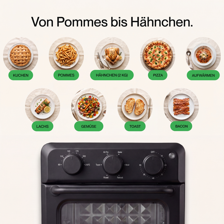 Poweroven | 6-in-1 air fry oven – Bild 6