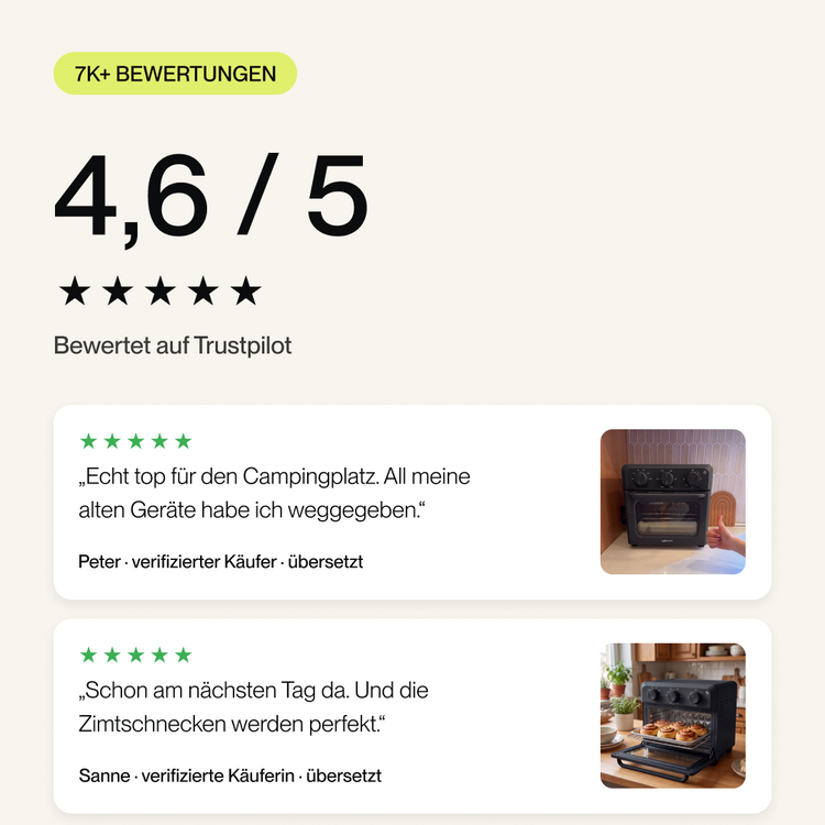 Poweroven | 6-in-1 air fry oven – Bild 10