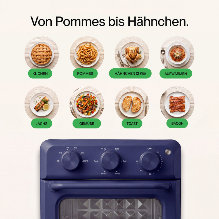Poweroven | 6-in-1 air fry oven – Bild 6
