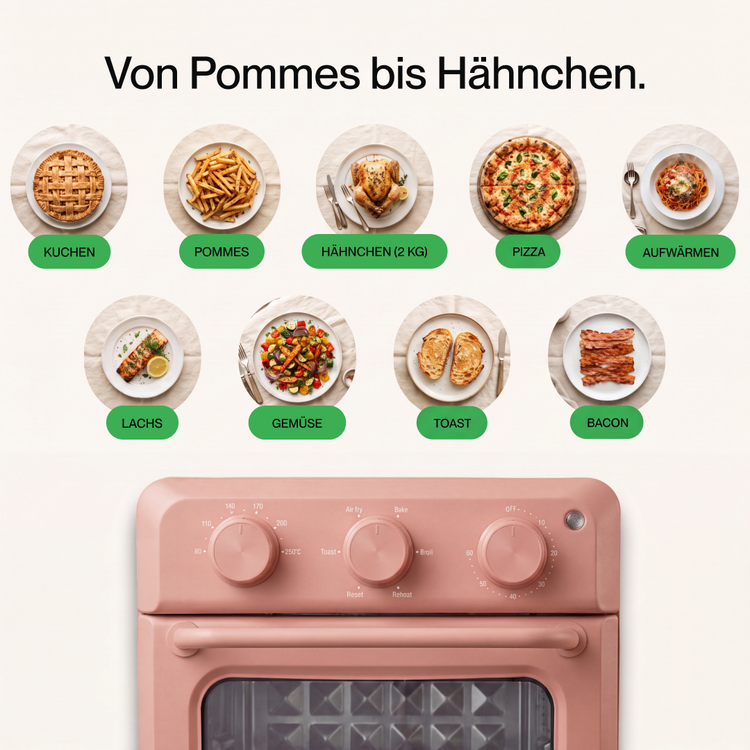 Poweroven | 6-in-1 air fry oven – Bild 6