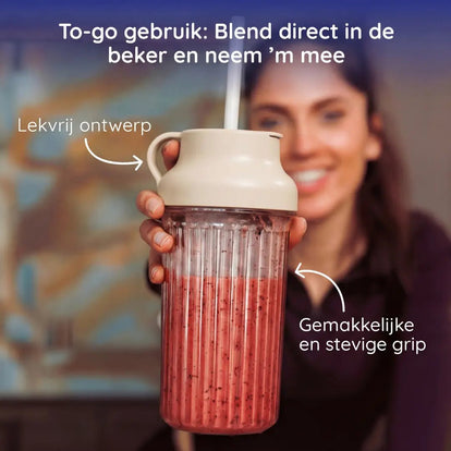 PureBlend Blender - Beige - Safecourt Kitchen