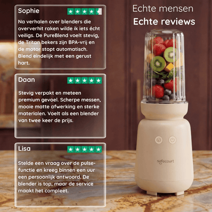 PureBlend Blender - Beige - Safecourt Kitchen