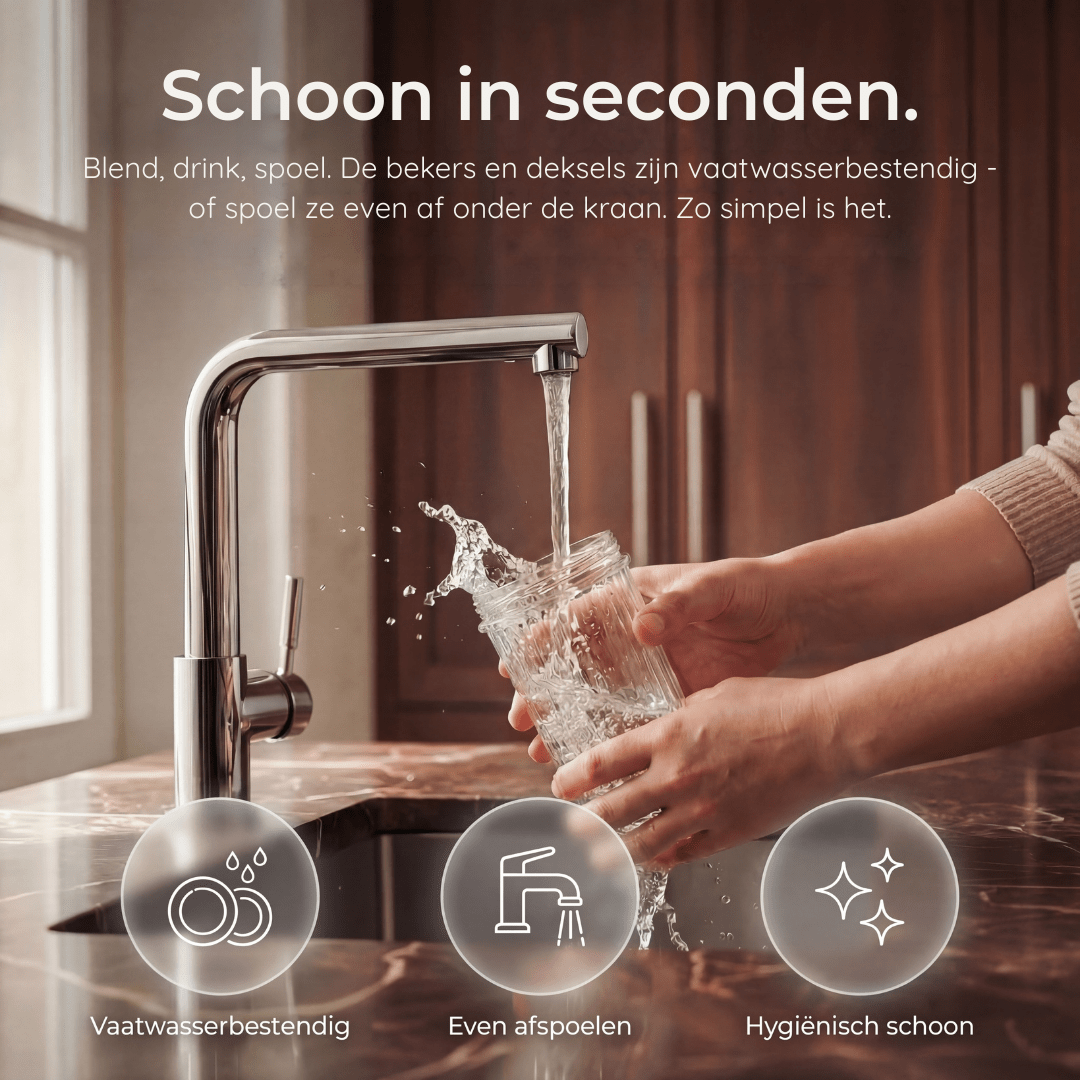 PureBlend Blender - Beige - Safecourt Kitchen