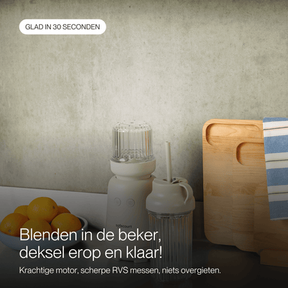 PureBlend Blender - Beige - Safecourt Kitchen