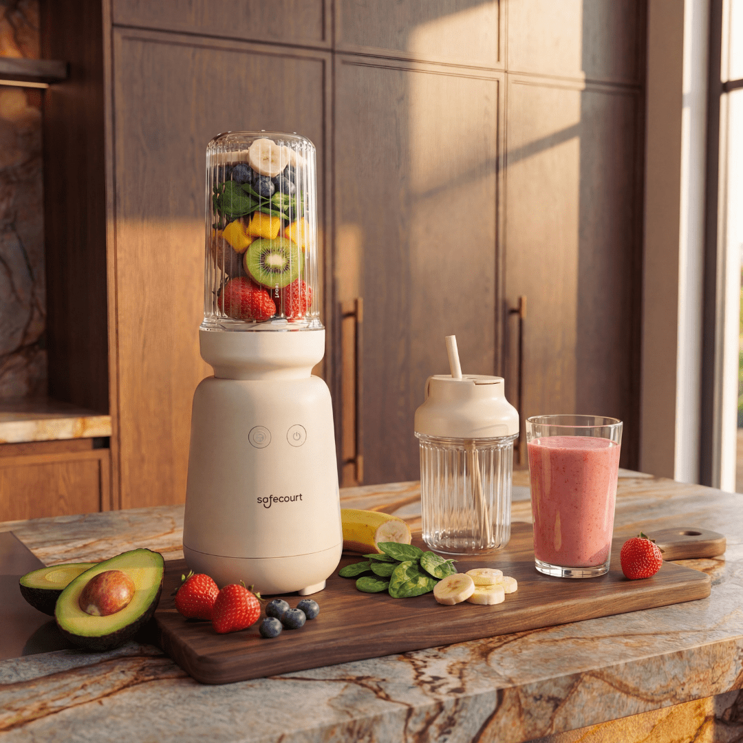 PureBlend Blender - Beige - Safecourt Kitchen