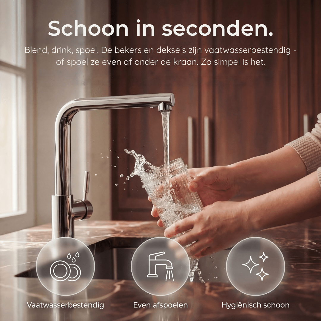 PureBlend Blender - Black - Safecourt Kitchen