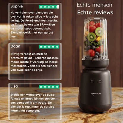 PureBlend Blender - Black - Safecourt Kitchen