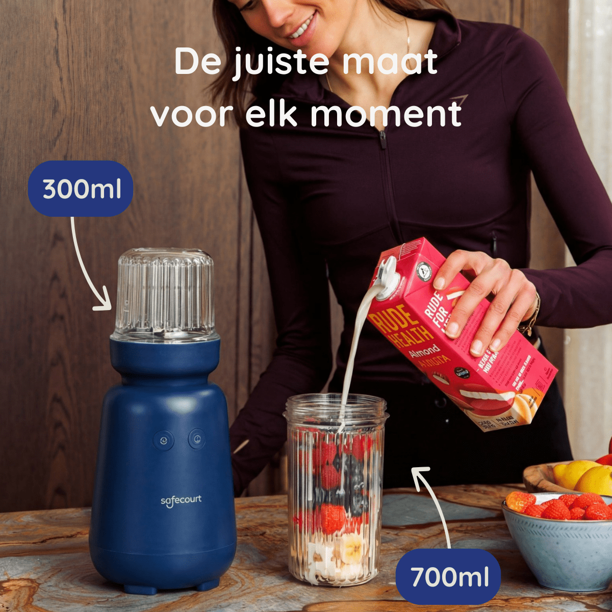 PureBlend Blender - Blue - Safecourt Kitchen