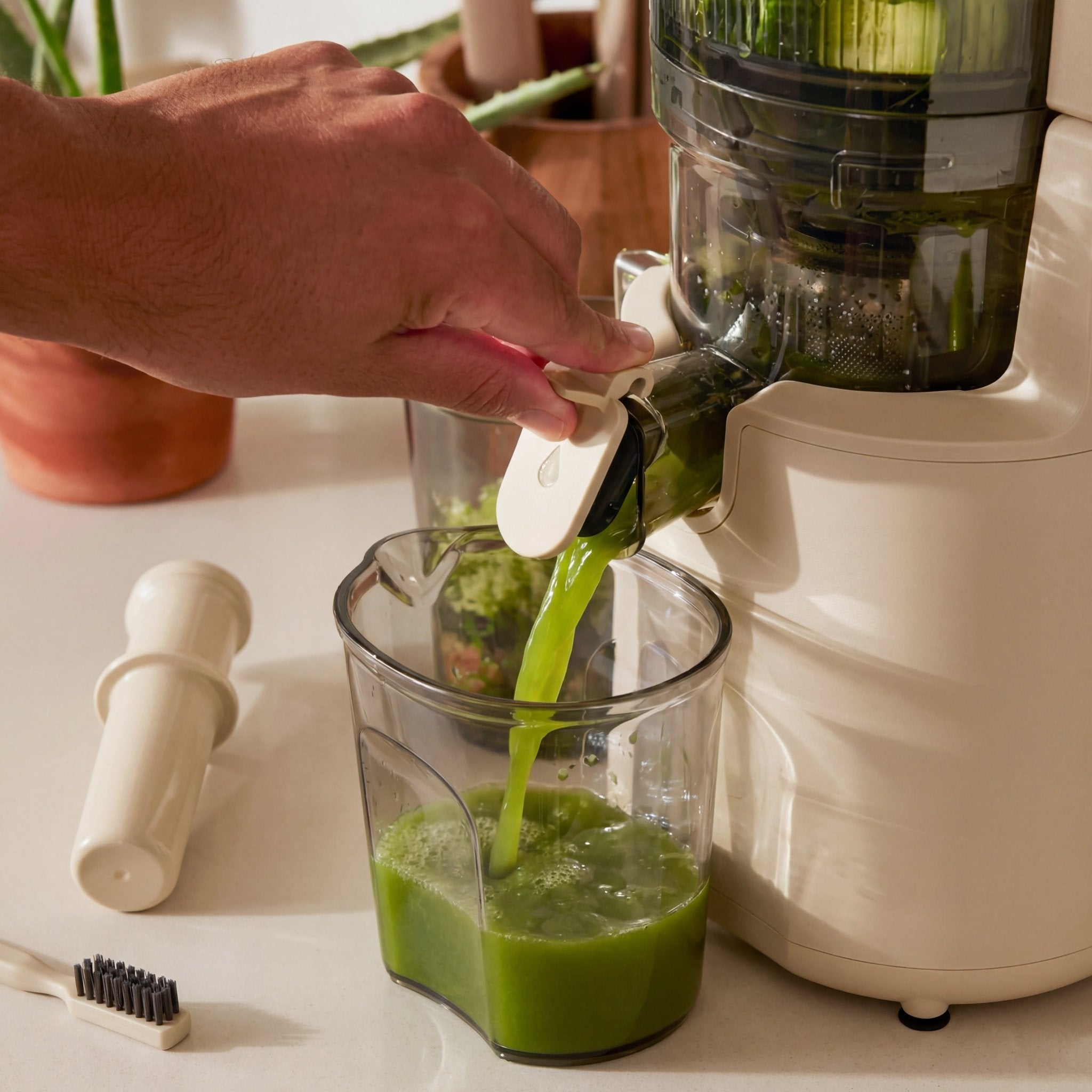 PurePress Pro Slow Juicer - 600 - Beige - Safecourt Kitchen