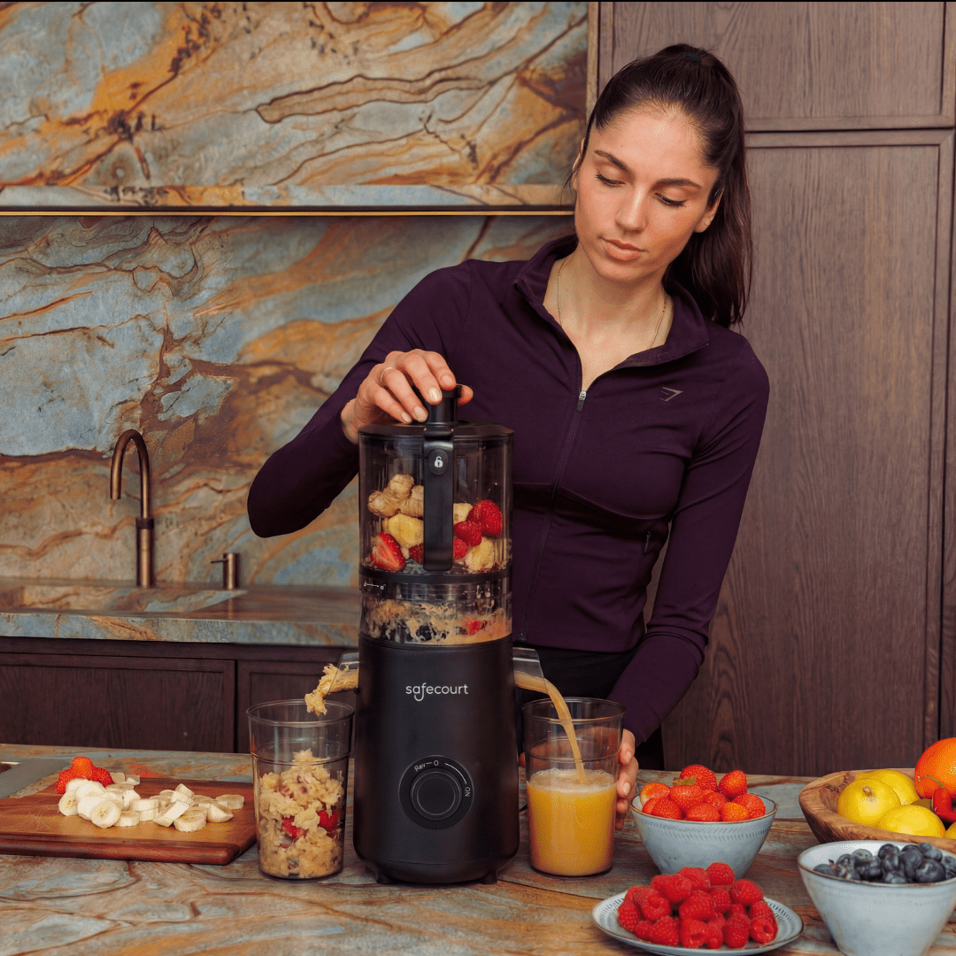 PurePress Pro Slow Juicer - 600 - Black - Safecourt Kitchen