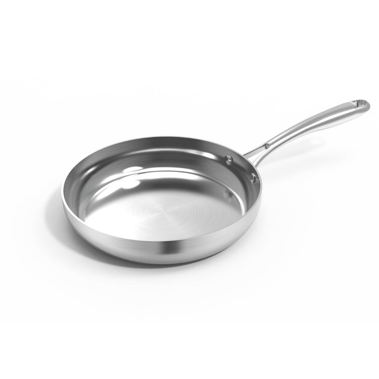Rvs Pan RVS koekenpan 24 cm – Safecourt Kitchen