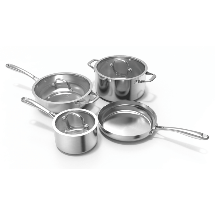 RVS pannenset