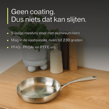 RVS pannenset (7-delig) - Safecourt Kitchen