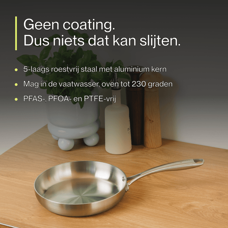 RVS pannenset (7-delig) - Safecourt Kitchen