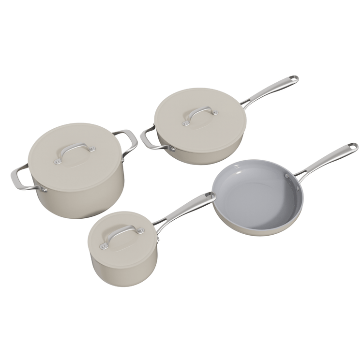 Safecourt 7 delige pannen set - Safecourt Kitchen