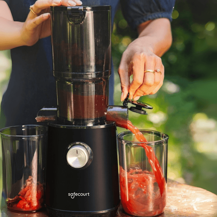 Slowjuicer ColdPress Pure Pro - zwart - Safecourt Kitchen