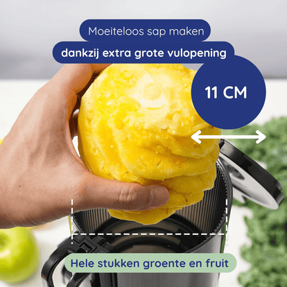 Slowjuicer ColdPress Pure Pro - zwart PRE ORDER - Safecourt Kitchen