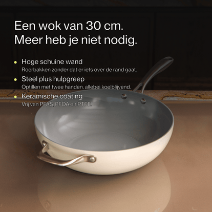 Wokpan 30 cm - Safecourt Kitchen