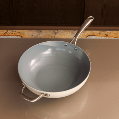 Wokpan 30cm | 1 stuk - Safecourt Kitchen